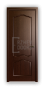 Дверь Classic 121, цвет сапели, глухая - превью фото 1