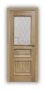 Дверь Velmi 02-060, цвет дуб светлый, остекленная - превью фото 1