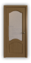 Дверь Classic 232, цвет дуб тон 43, остекленная - превью фото 1