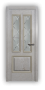 Дверь Velmi 08-701, цвет патина белая с золотом, остекленная - превью фото 1