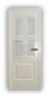 Дверь Velmi 07-102, цвет эмаль ваниль, остекленная - превью фото 1