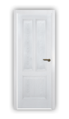Дверь Velmi 08-709, цвет патина белая с серебром, глухая