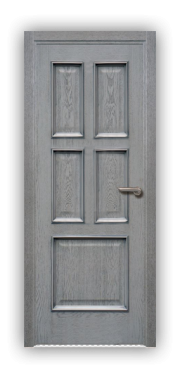 Дверь Velmi 07-109, цвет серая патина, глухая - фото 1