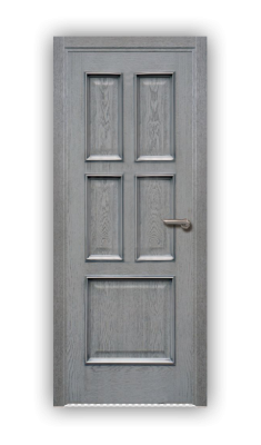Дверь Velmi 07-109, цвет серая патина, глухая