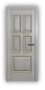 Дверь Velmi 07-701, цвет патина белая с золотом, глухая - превью фото 1