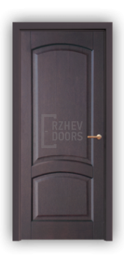 Дверь Neoclassic 827, цвет дуб черный, глухая - фото 1