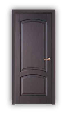 Дверь Neoclassic 827, цвет дуб черный, глухая