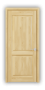 Дверь из массива сосны ECO 4210, без покрытия, глухая - превью фото 1