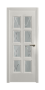 Дверь Velmi 10-603, цвет белая эмаль, остекленная - превью фото 1