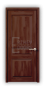 Дверь из массива сосны ECO 4314, покрытие - темно-коричневый лак, глухая - превью фото 1