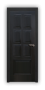 Дверь Velmi 09-123, цвет дуб черный, глухая - превью фото 1