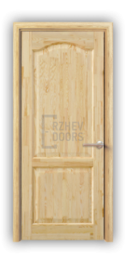 Дверь из массива сосны ECO 4220, без покрытия, глухая - фото 1