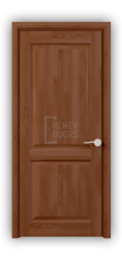 Дверь из массива сосны ECO 4213, покрытие - светло-коричневый лак, глухая